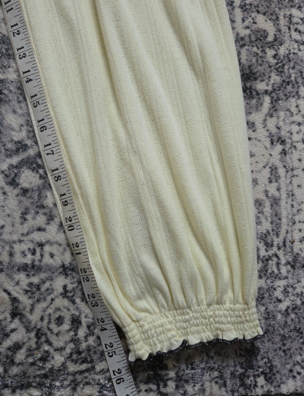 Aerie Pointelle Balloon Lounge Pants - Picture 10 of 11